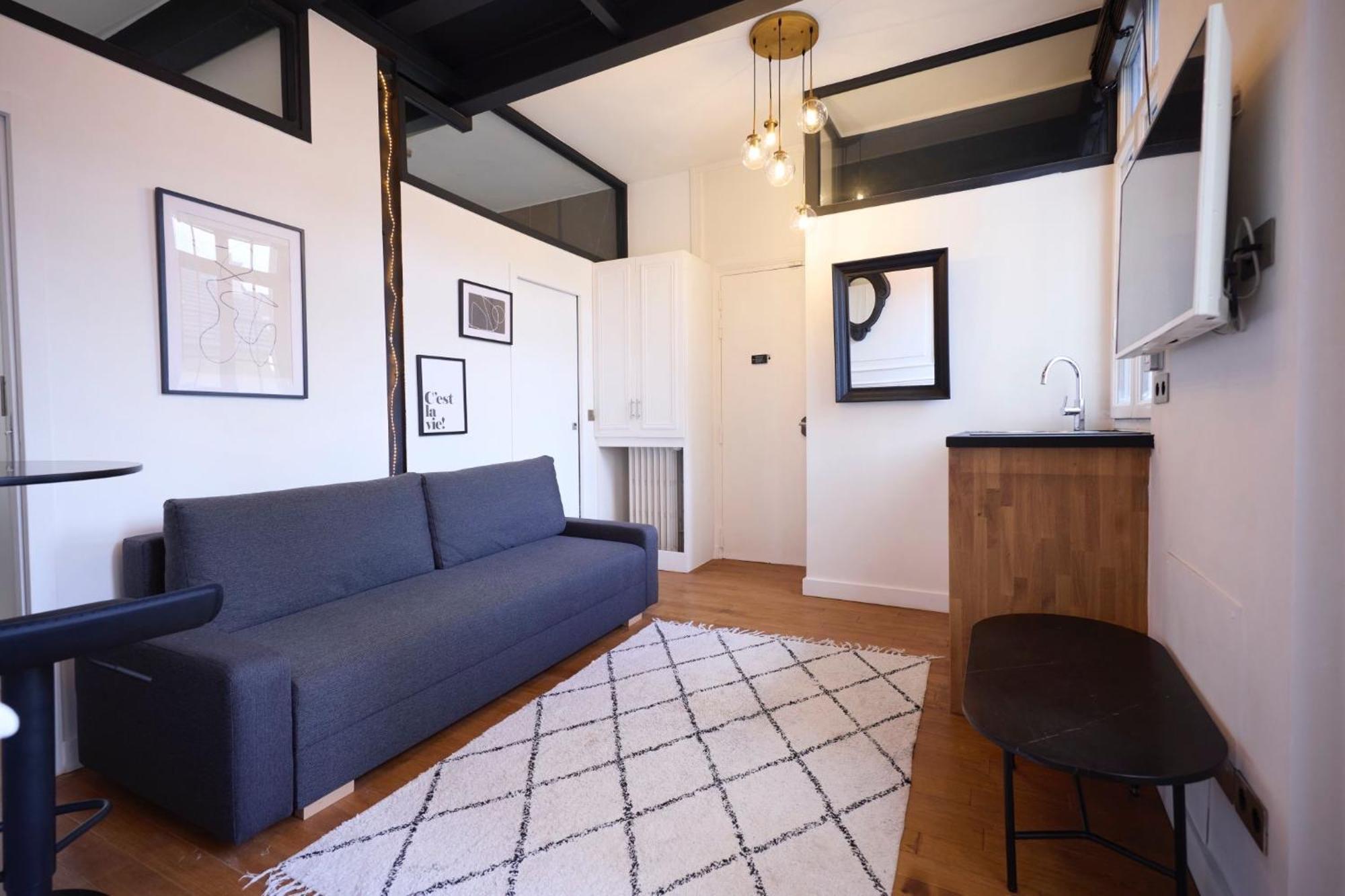 Un Studio Cosy Au Coeur De Paris 17 Batignolles , Monceau Bagian luar foto