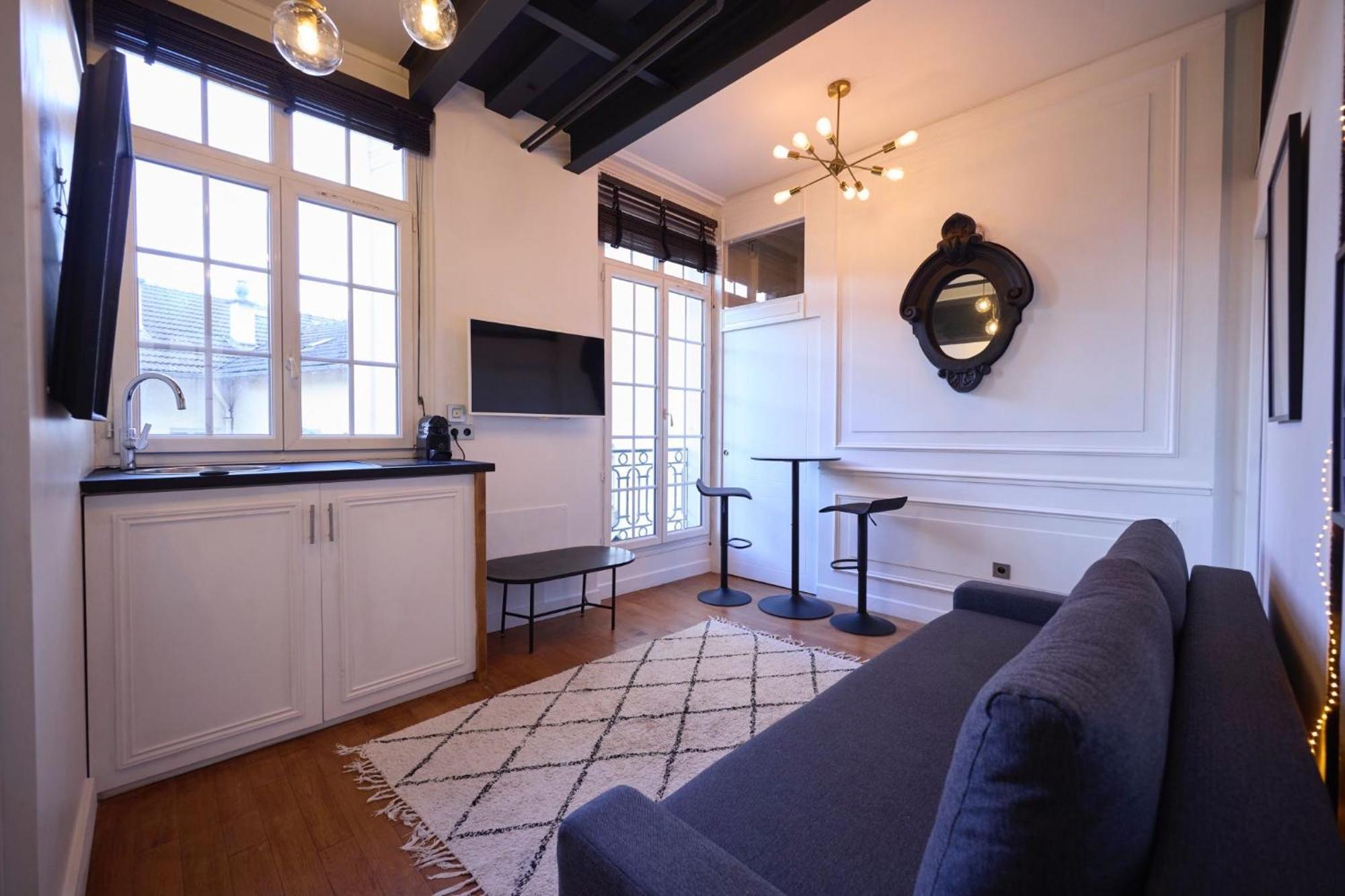 Un Studio Cosy Au Coeur De Paris 17 Batignolles , Monceau Bagian luar foto