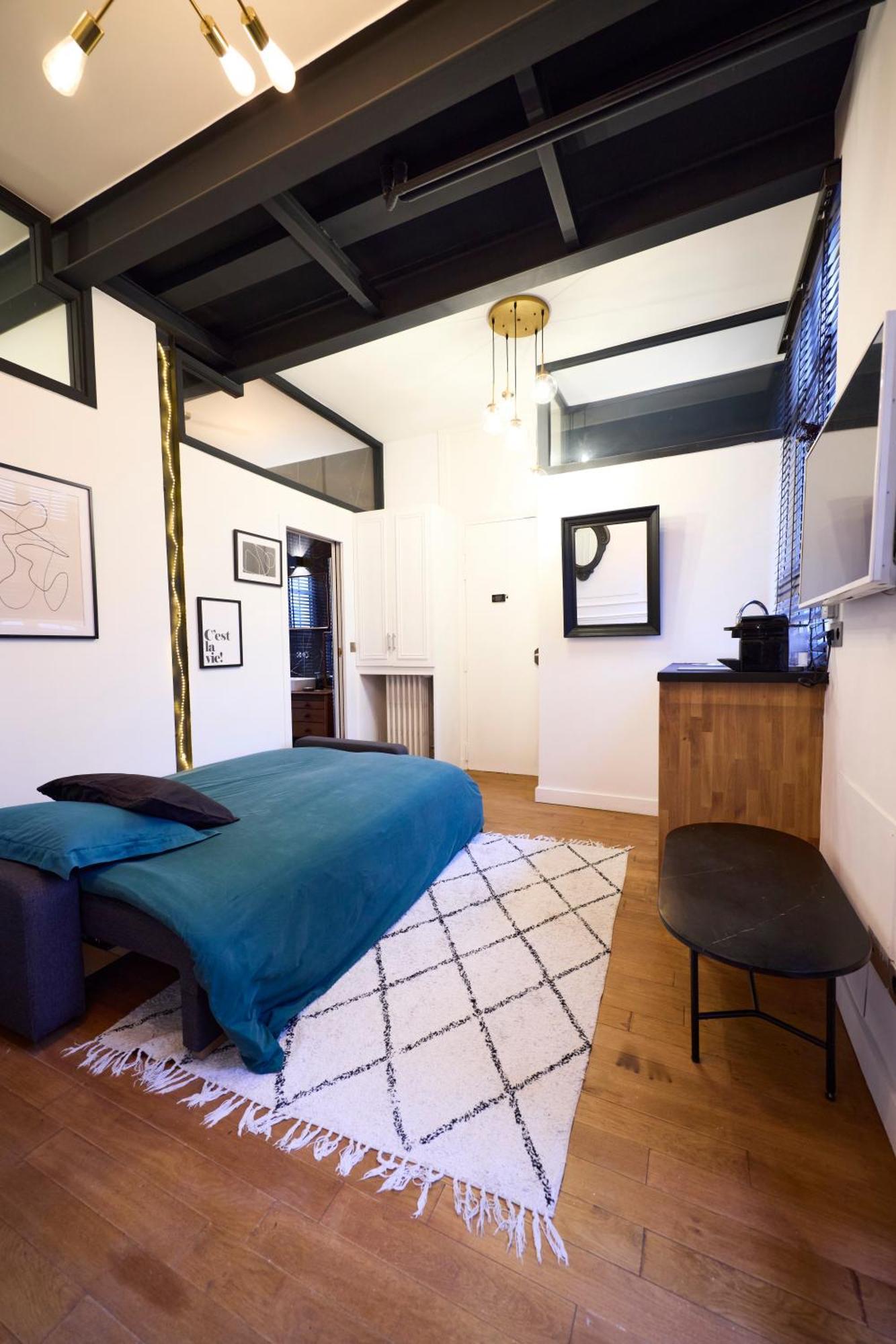 Un Studio Cosy Au Coeur De Paris 17 Batignolles , Monceau Bagian luar foto
